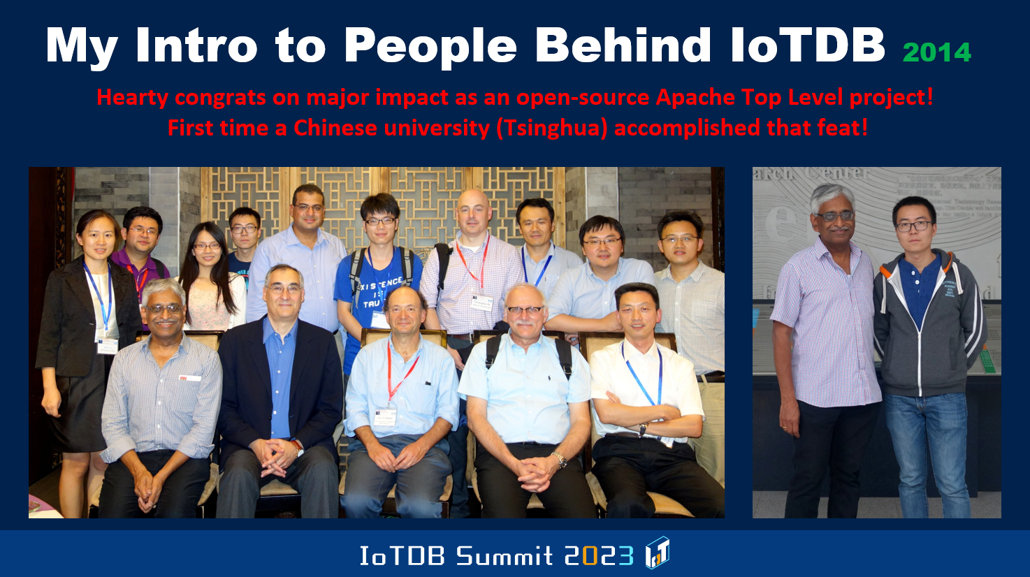 2023 IoTDB Summit：美国国家工程院院士Prof. C. Mohan《物联网时代的 
